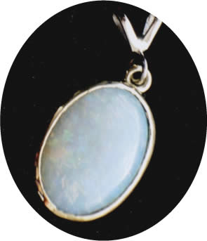 Opal pendant