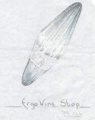 Ergo Wine Stopper Sketch