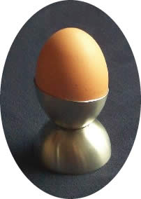 Silver egg cup