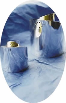 Silver salt and pepper sets